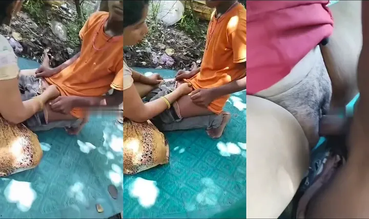 Desi Local Randi First Time Fucking Teen Boy in Jungle