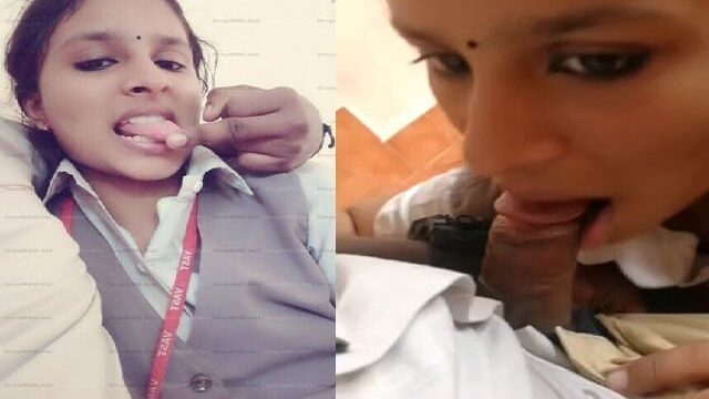 Mallu college girlfriend blowjob sex in classroom
