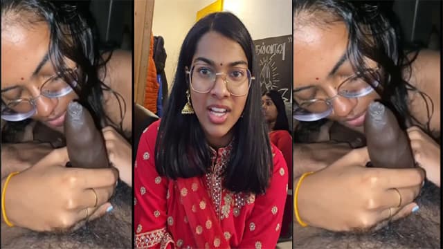 Tamil Hot Girl Blowjob to Uncut Cock Viral Mms