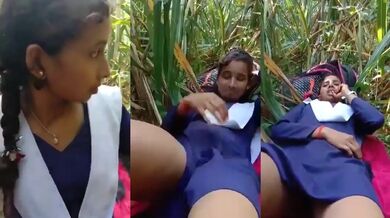 Hot UP College Girl Corn Farm Hard Fuck