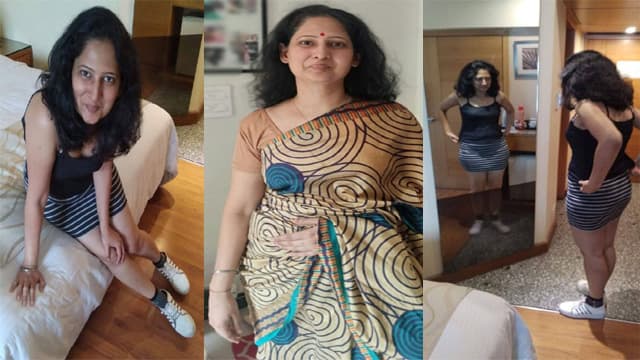 South Indian Milf Wife Blowjob Dick