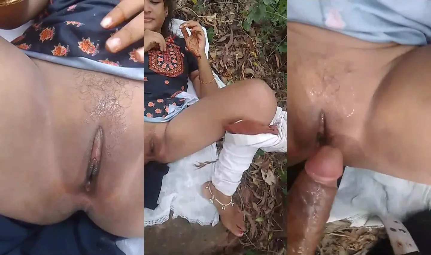 Village Bhabhi Pussy Fucked Outdoor by Lover HD